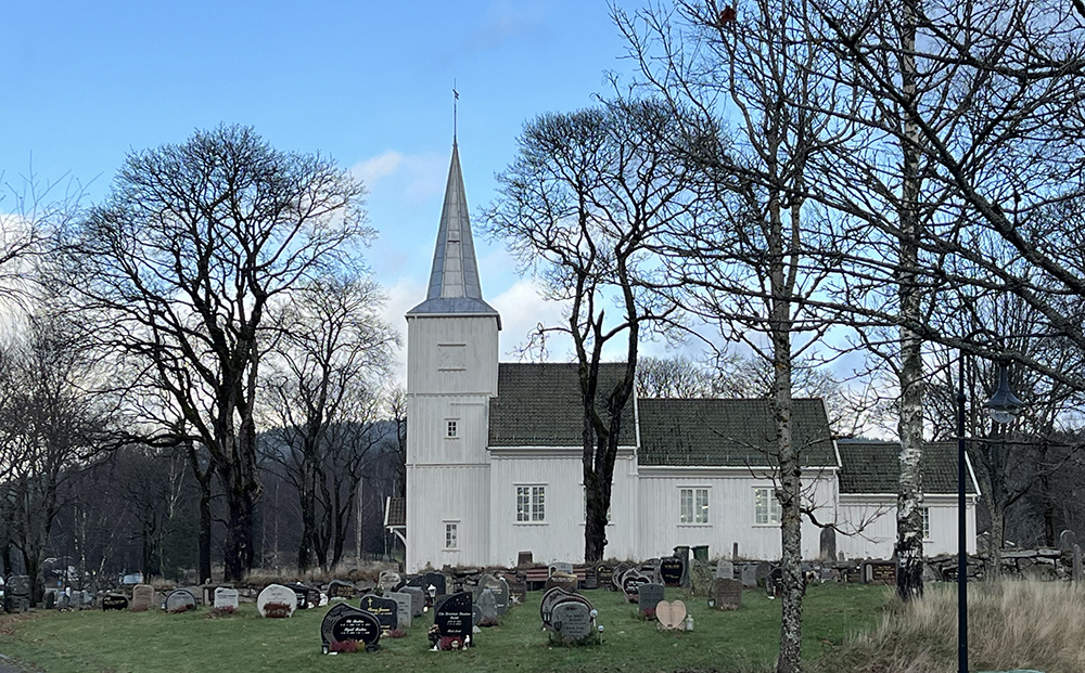 Kirketårnet ble brukt som skyteskive